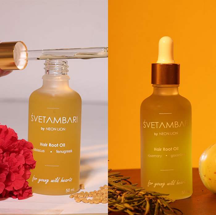 Hair Oil Combo Pack of 2 - Hibiscus , Rosemary