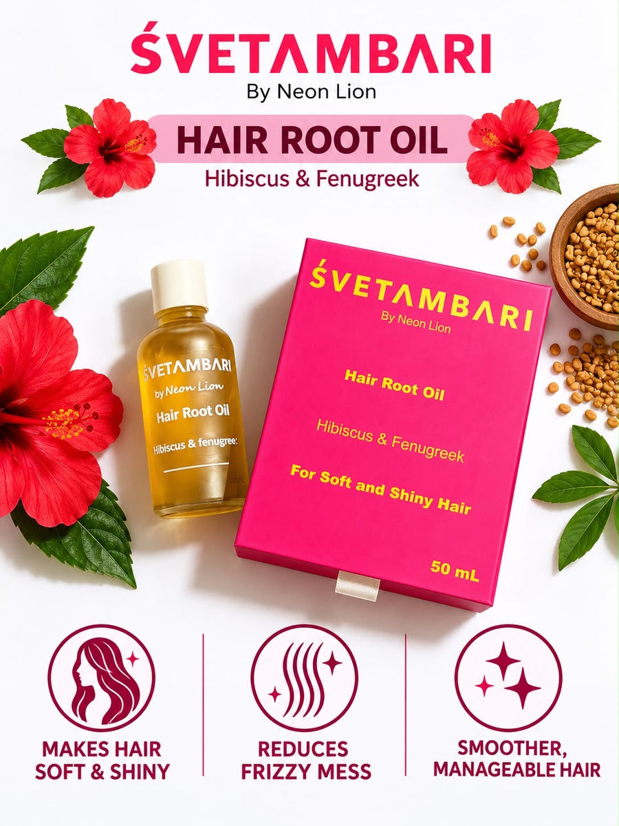 Śvetambari Hair Oil - Hibiscus & Fenugreek
