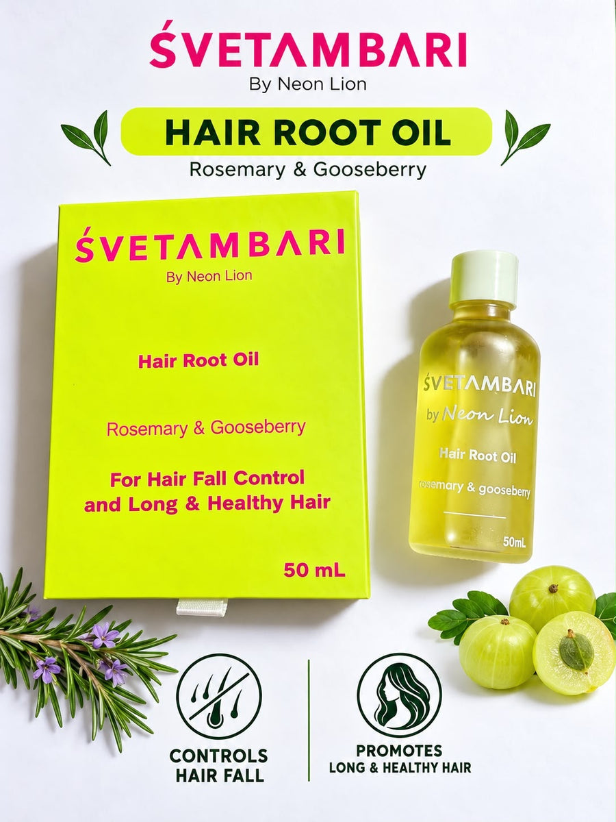 Śvetambari Hair Oil - Rosemary & Gooseberry